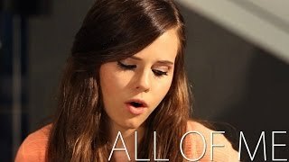 Tiffany Alvord cantando "All of me"