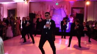 Sorprendente coreografía de boda