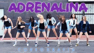 Coreografía de "Adrenalina"