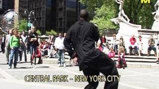 Espectacular baile en Nueva York. La calle del siglo 21