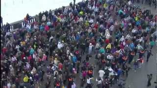 Flashmob en Moscu