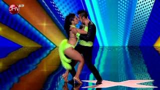 Eva y Gabriel, la pareja que sorprendió al ritmo de Bachata