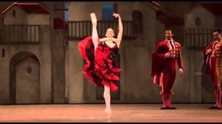 Mariana Nuñez con el ballet del sur