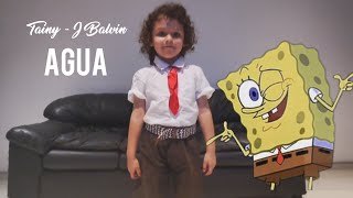 Agua. Tainy, J Balvin. Coreografia para niños