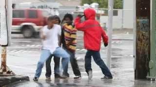 Jóvenes bailando hip hop